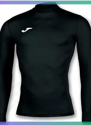 Термобелье joma brama academy черное l-xl компрессионная футболка для мужчин спортивная одежда
