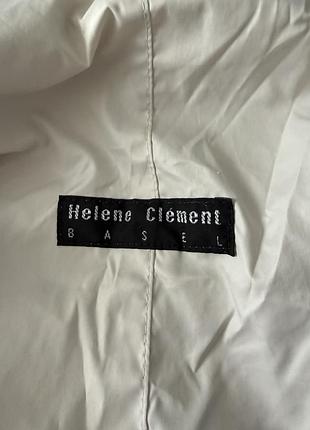 Дизайнерський плащ оверсайз helene clement basel 4