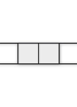 Багаторазовий трафарет 97×25 см, 3 мм — під плитку plank 9×36″ 229×914 мм, кладка старе місто, декоративна штукатурка стін