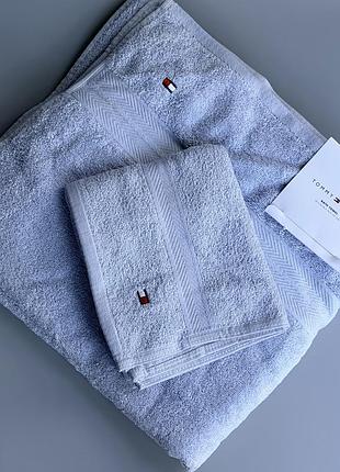 Набір рушників tommy hilfiger, блакитний, 2 шт