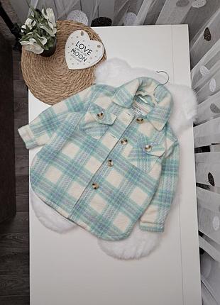 Теплая осушка рубашка в клетку от primark в 2-3-х размерах 2-3 года (92-98)