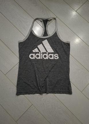 Женская майка adidas оригинал спортивная женская майка адидас м