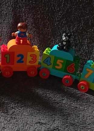 Lego duplo «потяг із цифрами» 2