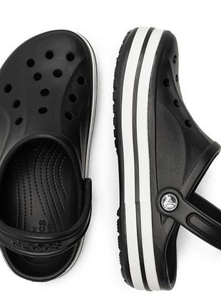 Сабо crocs bayaband clog чорні 5