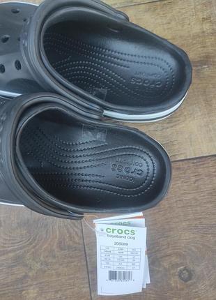 Сабо crocs bayaband clog чорні 7