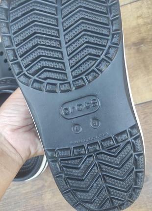 Сабо crocs bayaband clog чорні 8