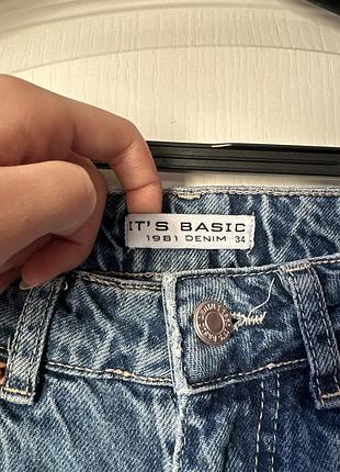 Yжіночі джинси it’s basic розмір 34 3
