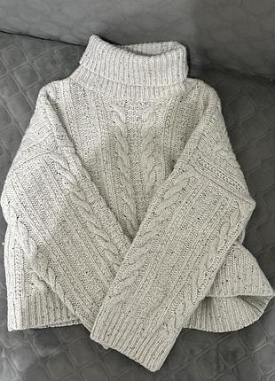 Светр шерстяний massimo dutti