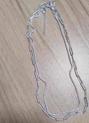 Намисто цепочка ожерелье чокер 2