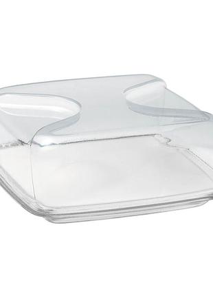 Блюдо для сыра guzzini gocce 27000000 11.5х25.5х25.5 см прозрачное