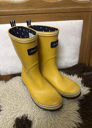 Сапоги женские резиновые joules coastal