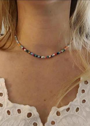 Чокер буси намисто ожерелье з бісеру