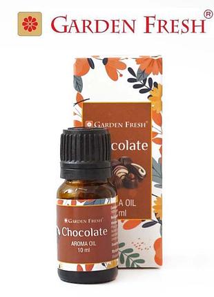 Ароматическое масло шоколад garden fresh chocolate oil 10ml.