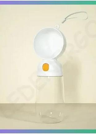 Пляшка-поїлка semi pets feeder 565 мл біла для собак та кішок з автоподаванням води sku_cn14545