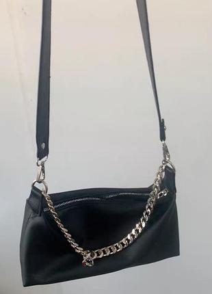 Сумка zara на плече 8