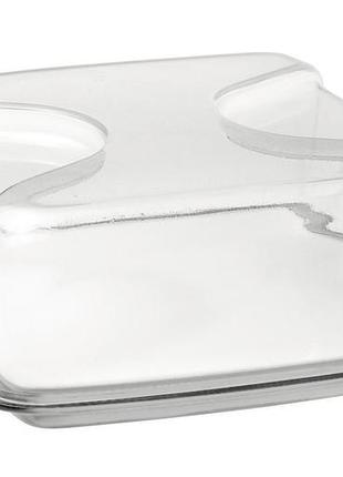 Блюдо для сыра guzzini gocce 27000092 11.5х25.5х25.5 см серое