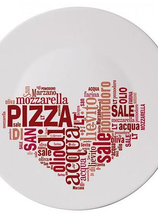 Блюдо для пиццы bormioli rocco pizza chef 419320-f-77321753 33 см