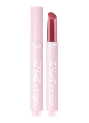 Бальзам-тінт для губ jelly balm від bless beauty [04 - satin rose]