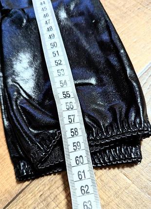 Рукавички латекс чорні довгі 🖤 3