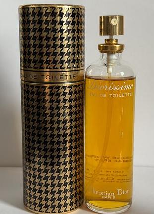Christian dior diorissimo edt 100мл винтаж оригинал!