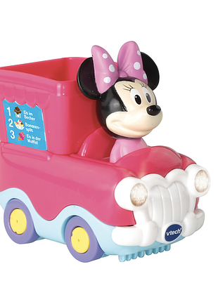 Музыкальная машинка, тележка с мороженым минни маус tut tut baby flitzer vtech