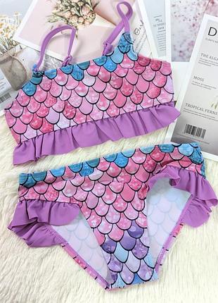Детский купальник раздельный 🧜‍♀️🌊 2