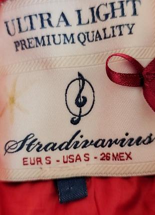 Куртка микропуховик стеганая stradivarius 10