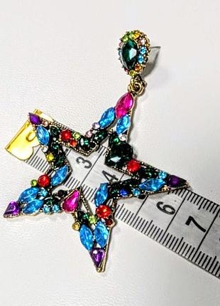 Сережки зірки 3