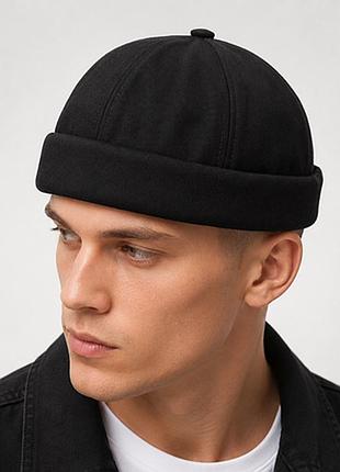 🧢 преміальна кепка без козирка (docker hat) 54-59см