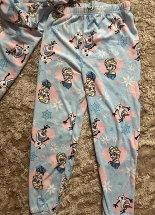 Велюрова піжама frozen primark 3