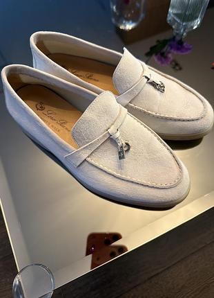 Лоферы модного дома «loro piana»