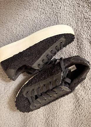 Steve madden чорні кеди з teddy