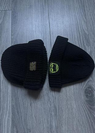 Шапка вʼязана біні beanie prefix apparell та ekzist clo os