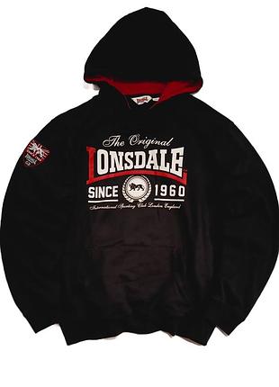 Винтажное худи lonsdale london толстовка кофта в виде alpha industries trapstar essential corteiz stussy arcteryx nike tech fleece carhartt wip