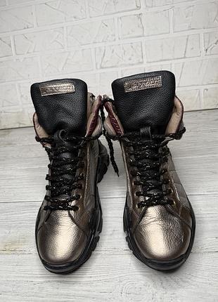 Удобные модные ботинки кроссовки jarrett made in italy 3