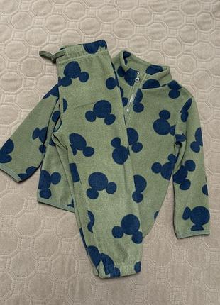 Флісовий костюм штани та кофта mickey mouse sinsay