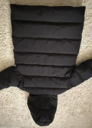 Подовжений пуховик zara 3
