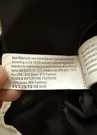 Подовжений пуховик zara 5