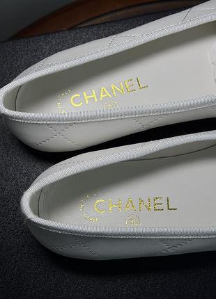 Шкіряні балетки chanel 6