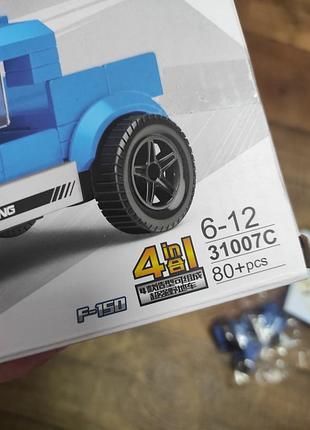 Конструктор машинка детский 80д 3