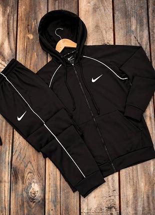 Черный спортивный костюм комплект nike diving fleece