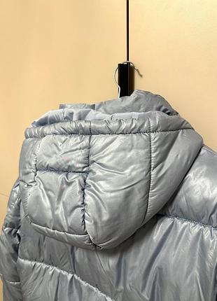 Куртка жіноча h&m зимова блакитна 5