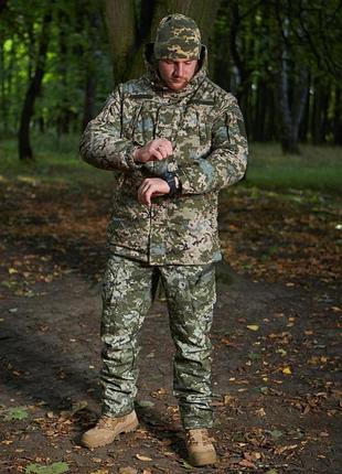 Парка зимова soft shell піксель зсу