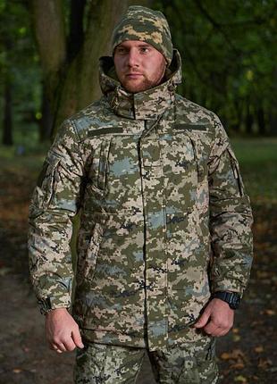Парка зимняя soft shell пиксель зуда 2