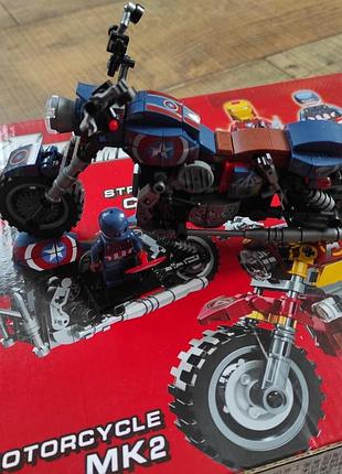 🧱 конструктор "captain street 880" 🦸‍♂️🏍️ 8