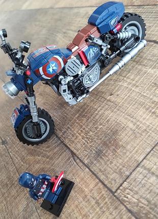 🧱 конструктор "captain street 880" 🦸‍♂️🏍️ 9