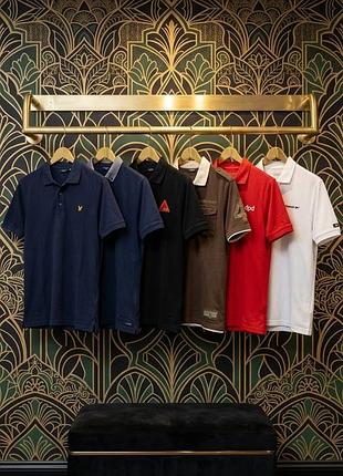 👕 чоловічі брендові футболки поло l–xl (reebok, westbury, we) | лотом або штучно