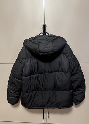 Куртка чорна зимова h&m 3