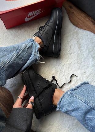 Air force 1 low black premium 5
