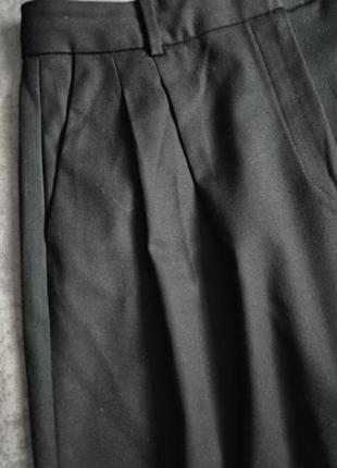 Полушерстяные брюки massimo dutti 4